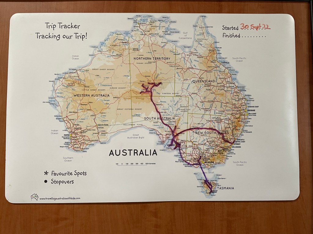 Four months on the road